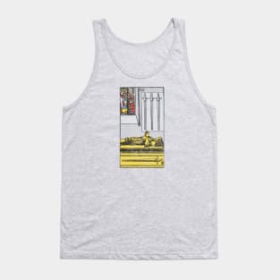 Four of swords (distressed) Tank Top